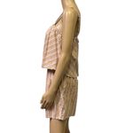 Toad & Co Taj Hemp Sleeveless Striped Shorts Pocket Romper Sleeveless Womens S Photo 2