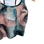 Calvin Klein  Performance Flower Power Crop Top Printed Racerback Wicking Tank Photo 5