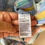 Gap Sz 14 Short Sleeve Plaid Romper Drawstring Waist Pockets Button Down Photo 11