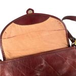 Oroton Vintage Brown Crossbody Bag Brown Photo 1
