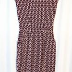 Boden Florrie Cotton Jersey Dress Formica Pink Floral Tile Print Size 6 Photo 0