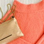 Anthropologie moth coral sweater Photo 1