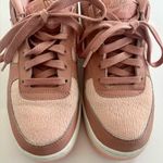 Nike AF1 Blush Pink Low-Top Sneakers Size 7Y (Women 8.5) Photo 7