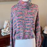 Wild Fable Comfy Crochet Turtleneck Sweater Photo 1