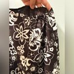 Danny & Nicole  Brown and White Floral A-Line Skirt, size 8 (1 piece) Photo 7