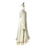 Gunne Sax Vintage 70s Prairie WEDDING DRESS Boho JESSICA McClintock COTTAGE Core Photo 4
