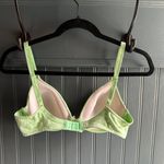 Victoria's Secret Victoria Secret lined Perfect Coverage Green Polka Dot Bra Photo 1