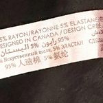 LA VIE EN ROSE Soft Black Pocket Hi Low Tee Shirt XS Photo 3