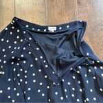 PIXLEY navy blue and white polka dot skirt, size S Photo 5