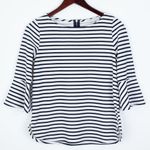 3 for $25 Green Envelope Textured Striped Top Size Medium Blue Photo 0