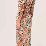 For Love & Lemons Polly Maxi Cut Out Front Tie Dress Size XS Photo 3