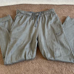 Nike Heathered grey therma fit  sweatpants women’s size medium Photo 0