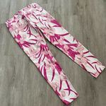 joe's jeans Pink Magenta Floral Cropped High Water Skinny 28 28x27 Tropical Photo 2