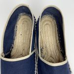 Toni Pons Blue Canvas Espadrilles Tan Trim Slip Photo 13