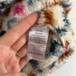 Eddie Bauer  Soft Comfy Fuzzy Quarter Zip Pullover Sweatshirt Colorful Outdoor XL Photo 2