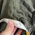 Belle France Women Size S Fit M Blouse Top Silk Olive Green Pullover Boho Fairy Size M Photo 5