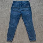 Rock & Republic Blue Skinny Jeans with Eyelet Detail Photo 11