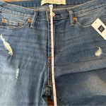 Gap 1969 Distress Raw Hem True Skinny
Ankle Jeans Blue Women's Size 30R Photo 7