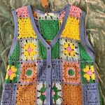 Boutique  Crochet Vest Top Photo 0