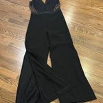 Jonathon Simkhai Elegant Black Lace Jumpsuit with slit on leg, size 2 Photo 0