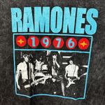 The Ramones 1976 Tour mineral wash Tshirt size Medium Photo 1