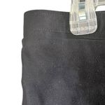 Kobi Halperin Women's L Black Skinny Faux Suede Pants Business Casual Stretch Size L Photo 1