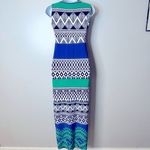 Chico's Chico’s Katrina‎ Abstract Tribal Sleeveless Maxi Dress Photo 1