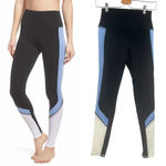 Alo Yoga Elevate High Waist Leggings Pants Stretch Black Blue White Size Small Photo 1