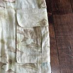 Tommy Bahama  women’s linen cargo pants Size 8 Pastel floral Wide leg Flowy Beach Photo 8