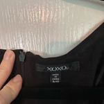 XOXO Black Sweetheart Sheath Midi Dress Photo 1