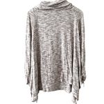 Knox Rose ‎ Sweater Womens Size L Cowl Neck Soft Knit Brushed Marled  Tunic Photo 2