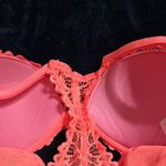 PINK - Victoria's Secret  Neon Lace Bralette Photo 3