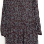 Olivaceous  Printed Peasant Dress Photo 8