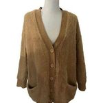 T Tahari  oversized sweater cardigan eyelashes size S Photo 0