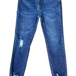 Monkey Ride  Jeans Women’s Stylish Distressed Blue Skinny Jeans Size 7 / 28 Photo 0