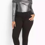 Lane Bryant off the shoulder metallic illusion top SZ1 8/20 Photo 6