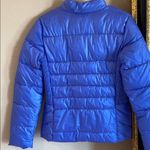 Nordstrom NWOT VIA SPIGA iridescent blue toned puffer jacket Photo 6