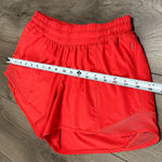 Lululemon  Hotty Hot Low Rise Running Shorts4" Carnation Red Size 8 Photo 9