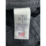 NYDJ Womans Marilyn Straight Lift Tuck black Jeans 26 W Photo 3