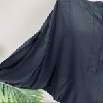 Akris Punto  black silk relaxed fit blouse Photo 2