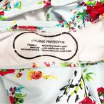 Cupshe NWT  Light Blue And Red Floral Halter One-Piece Swimsuit Size Medium New Photo 10