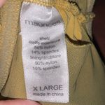 Maurice's  mustard yellow Lace v-neck strappy bralette Photo 7