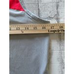 Athleta  Chi Tank Top Hot Pink Grey Mesh Racerback Lightweight Workout Shirt Sz M Photo 5