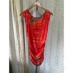 Gypsy 05  Bamboo Blend Sunset Inspired Tie Dye Side Ruched Bodycon Mini Dress L Photo 2