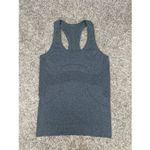 Lululemon  Swiftly Tech Racerback Tank Top Slim Fit Running Heather Black Gray 6 Photo 2