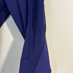 Lululemon deep purple mesh pocket crop legging <2017 model Photo 3