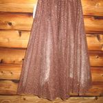Mac Duggal  20371 Womens Brown Embellished Cap Sleeve A Line Dress Photo 12