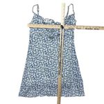 Lulus NWT  XS Daisy Days Blue Floral Empire Waist A-Line Mini Dress Casual Summer Photo 4