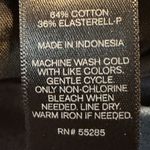 EXPRESS Dark Wash Blue Denim Flat Front Mid Rise Trouser Crop Ankle Pants SZ 10 Photo 3