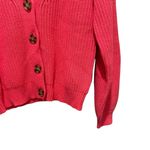 Gap Button Front Cardigan Sweater V Neck Rose Bush Pink Women’s Size XS Photo 5